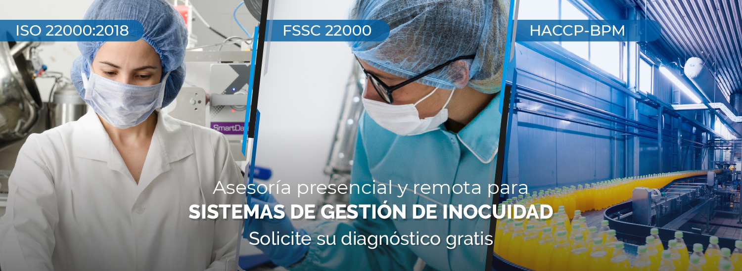 Asesoría ISO 22000 Sistema de Gestión de Inocuidad Alimentaria